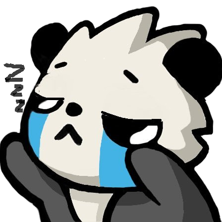 PandaSleepCry Discord emoji — free static PNG download