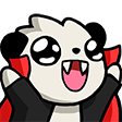 PandaVampire Discord emoji — free static PNG download