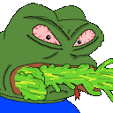 PepeIdkAttacc Discord emoji — free animated GIF download