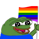 pepeLikesLGBT Discord emoji — free static PNG download