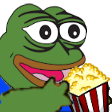 PepePopcorn Discord emoji — free static PNG download