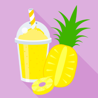 pineapple_smoothie Discord emoji — free static PNG download