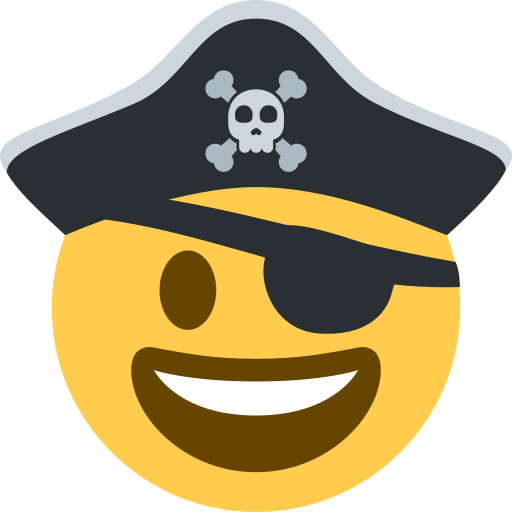 pirate Discord emoji — free static PNG download