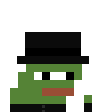 PixelPepeFedora Discord emoji — free animated GIF download