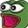 Poggers Discord emoji — free static PNG download