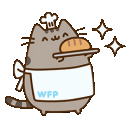 PusheenLoaf Discord emoji — free animated GIF download