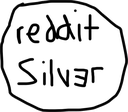 RedditSilver Discord emoji — free static PNG download