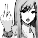 RudeMiddlefingerGrill Discord emoji — free static PNG download