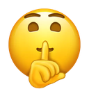 shh Discord emoji — free static PNG download