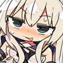 shimakaze_blep_blush Discord emoji — free static PNG download