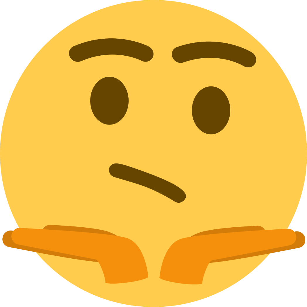 shrugging Discord emoji — free static PNG download