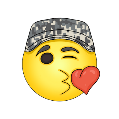 SoldierKISSY Discord emoji — free static PNG download