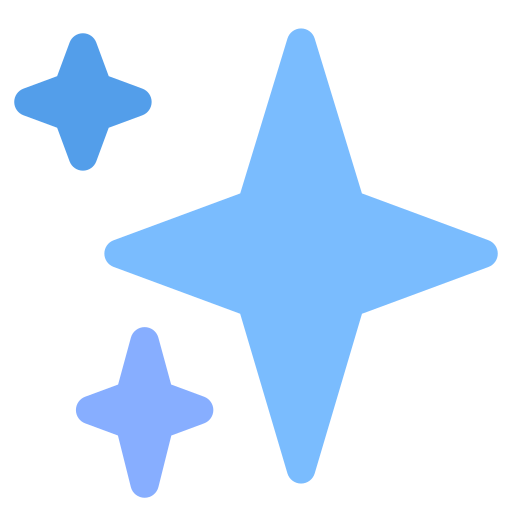 sparkles_blue Discord emoji — free static PNG download