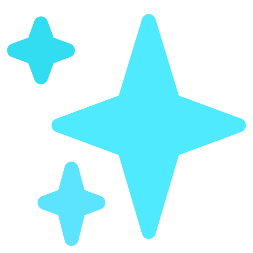 sparkles_cyan Discord emoji - free download