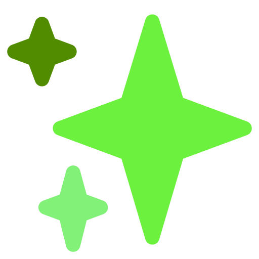 sparkles_green Discord emoji — free static PNG download