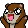 Squirrel Discord emoji — free static PNG download