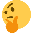 Thenking Discord emoji — free static PNG download