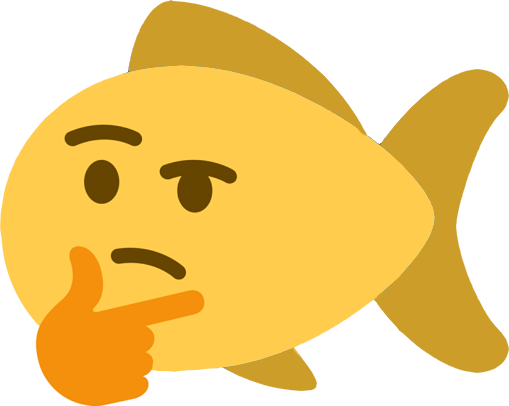 think_fish Discord emoji