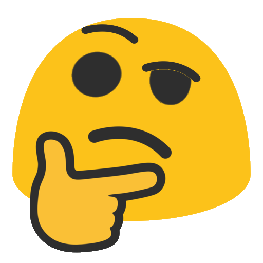 thinker Discord emoji — free static PNG download