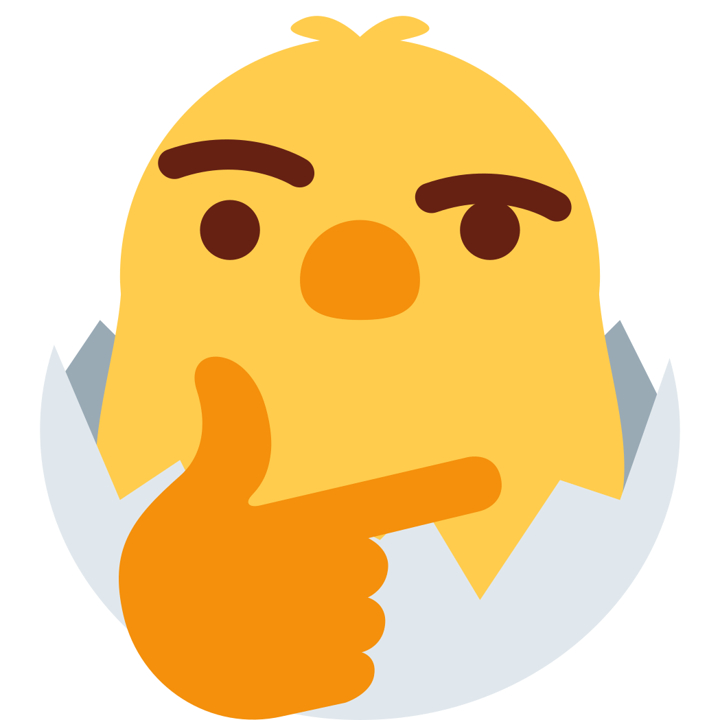 thinkingchick Discord emoji — free static PNG download