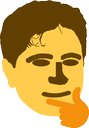 ThinkingKappa Discord emoji — free static PNG download