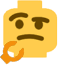 ThinkingLego Discord emoji — free static PNG download