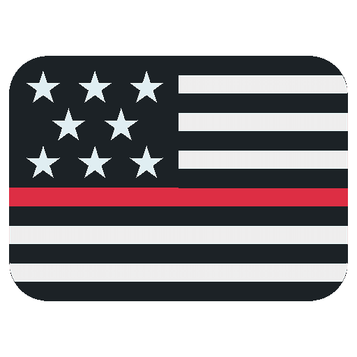 ThinRedLineFlag Discord emoji — free static PNG download