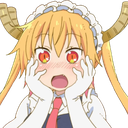 TohruBlush Discord emoji — free static PNG download