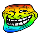 TrollFace Discord emoji — free static PNG download