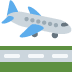 airplane arrival 🛬 Discord emoji — free static PNG download