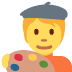 artist 🧑‍🎨 Discord emoji — free static PNG download