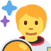 astronaut 🧑‍🚀 Discord emoji — free static PNG download