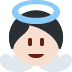 baby angel: light skin tone 👼🏻 Discord emoji — free static PNG download