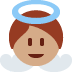 baby angel: medium skin tone 👼🏽 Discord emoji — free static PNG download