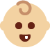 baby: medium-light skin tone 👶🏼 Discord emoji — free static PNG download