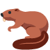 beaver 🦫 Discord emoji — free static PNG download