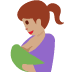 breast-feeding: medium skin tone 🤱🏽 Discord emoji — free static PNG download