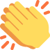 clapping hands 👏 Discord emoji — free static PNG download