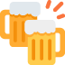 clinking beer mugs 🍻 Discord emoji — free static PNG download