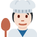 cook: light skin tone 🧑🏻‍🍳 Discord emoji - free download