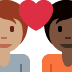 couple with heart: person, person, medium skin tone, dark skin tone 🧑🏽‍❤️‍🧑🏿 Discord emoji — free static PNG download