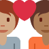 couple with heart: person, person, medium skin tone, medium-dark skin tone 🧑🏽‍❤️‍🧑🏾 Discord emoji — free static PNG download