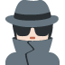 detective: light skin tone 🕵🏻 Discord emoji — free static PNG download