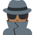 detective: medium-dark skin tone 🕵🏾 Discord emoji — free static PNG download