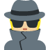 detective: medium-light skin tone 🕵🏼 Discord emoji — free static PNG download