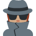 detective: medium skin tone 🕵🏽 Discord emoji — free static PNG download