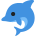 dolphin 🐬 Discord emoji — free static PNG download