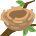 empty nest 🪹 Discord emoji — free static PNG download