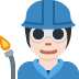factory worker: light skin tone 🧑🏻‍🏭 Discord emoji — free static PNG download