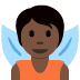 fairy: dark skin tone 🧚🏿 Discord emoji — free static PNG download